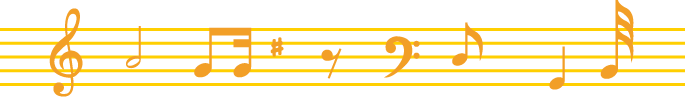 Musical notation background